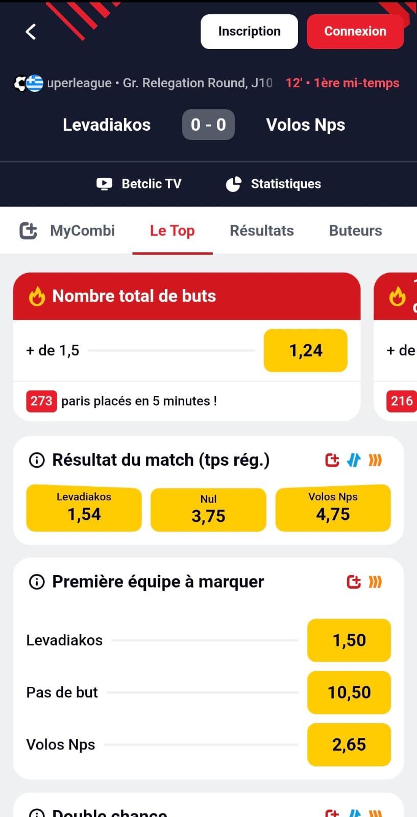 Live Betclic