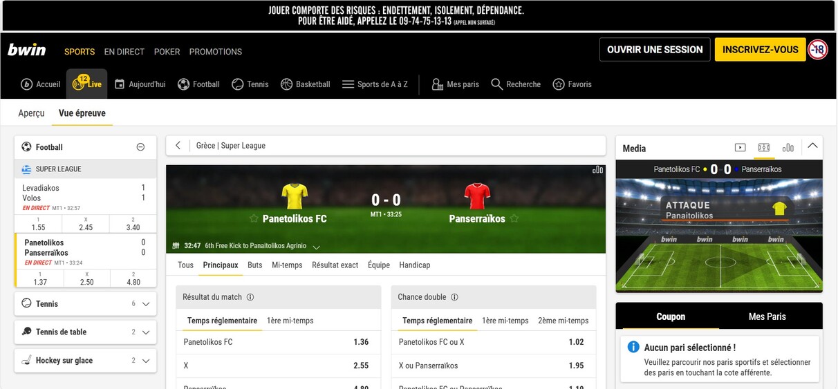 Live Bwin