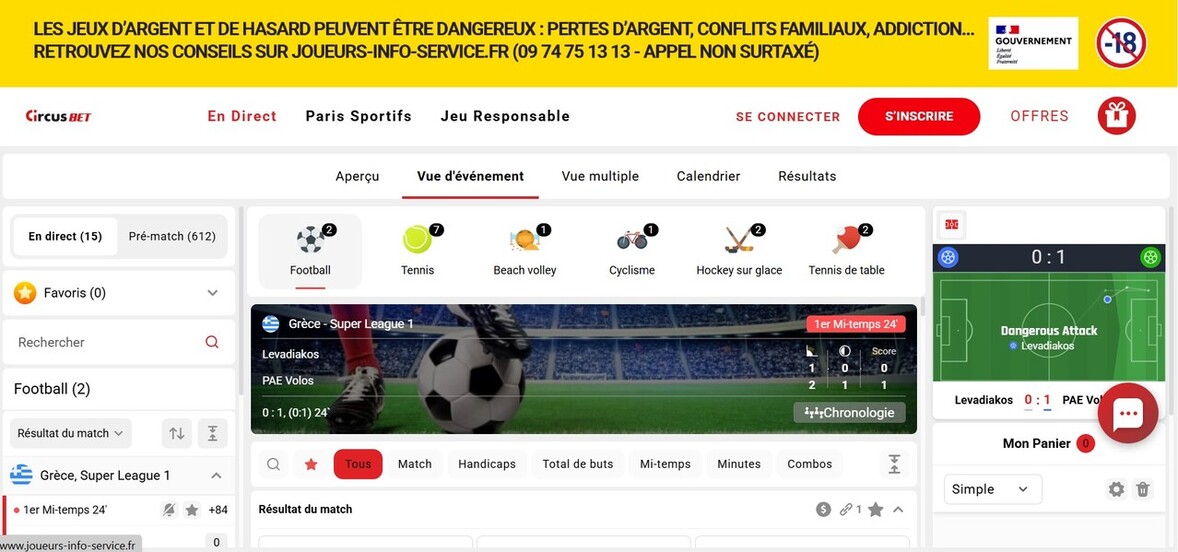 Live Circusbet