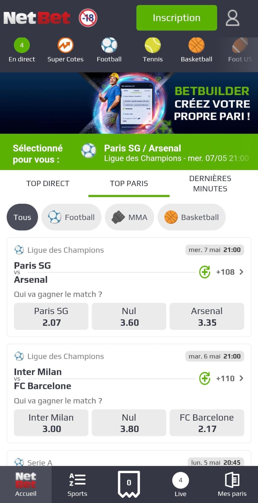 Netbet Homepage