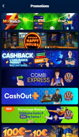 Promotions Betsson