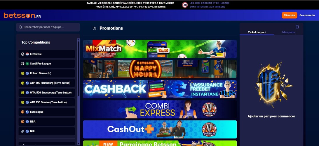 Promotions Betsson