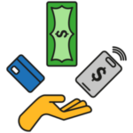 Options de retrait et de dépôt icon