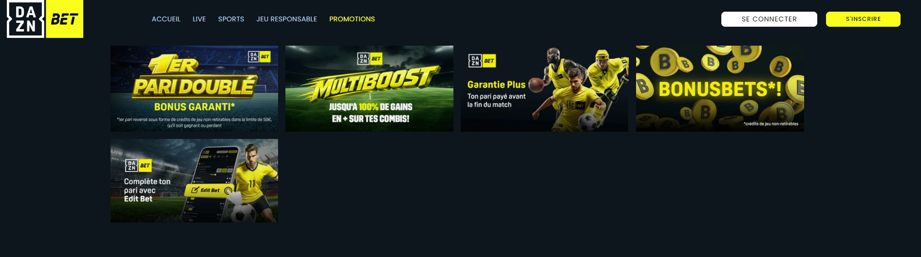 DAZNBet Sports France Promotions