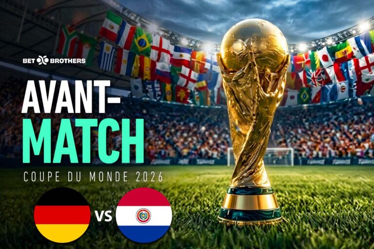 Duel des seizièmes de finale entre l'Allemagne et le Paraguay.