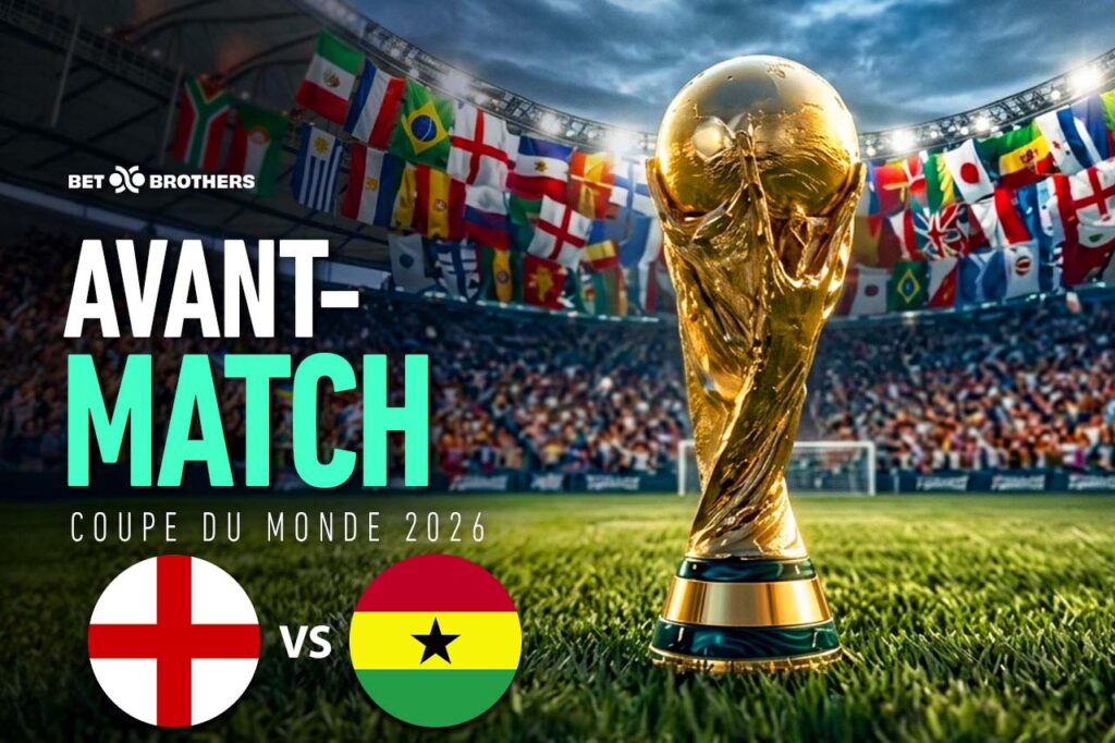 Match de phase de groupes entre l’Angleterre et le Ghana.