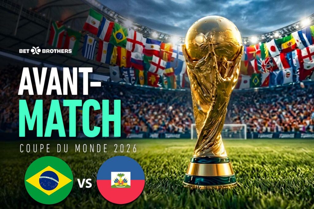 Match de phase de groupes entre le Brésil et Haïti.