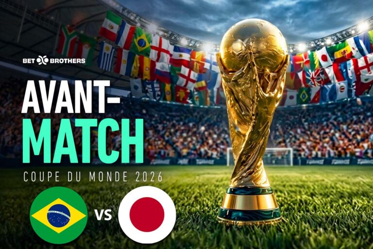 Huitièmes de finale entre le Brésil et le Japon.