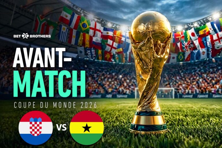 Match de la phase de groupes entre la Croatie et le Ghana.