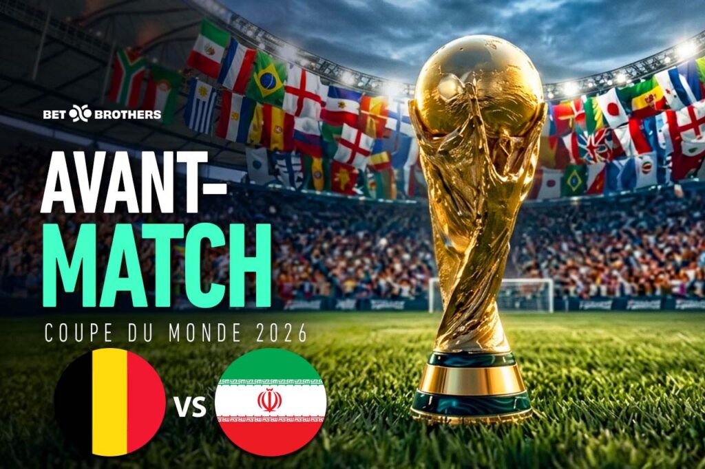 Confronto da fase de grupos entre Bélgica e Irão.
